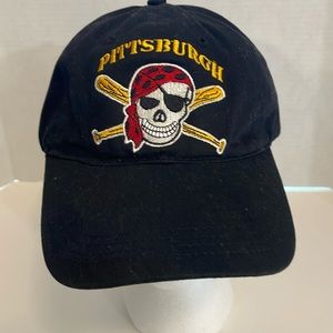 Pittsburgh Pirates baseball hat cap black SnapBack os